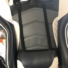 ゲーミングチェア　座椅子　ブラックの画像