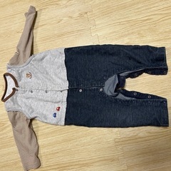 【ミキハウス】80ロンパース