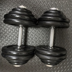 【取引中】iROTEC ダンベル　30kg×2 