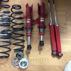 プリウス30に使用した　車高調　サスペンション