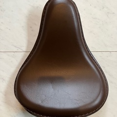 『新品』サドル シングル レザー シート ハーレー アメリカン SRチョッパー　 の画像