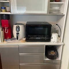ニトリ食器棚 (まひやん) 海田市の収納家具《食器棚、キッチン