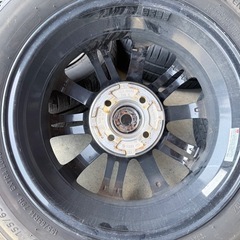 14インチ ブラックホイールセット ミシュランタイヤの画像