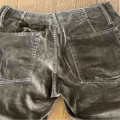AndA アンドエー コーデュロイ ベロア　ダメージ調 パンツの画像