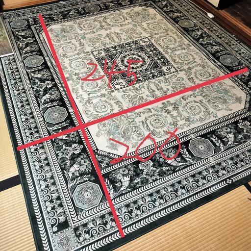 お譲り】ペルシャ風絨毯高級絨毯 (maanon) 恩智のカーペット お譲り】ペルシャ風絨毯高級絨毯 (maanon) 恩智のカーペット