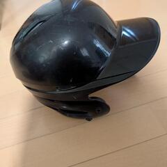 ミズノ　ソフトボール用　ヘルメット　顎ガード付きの画像