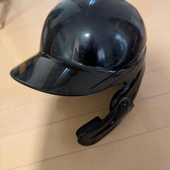 ミズノ　ソフトボール用　ヘルメット　顎ガード付きの画像