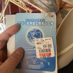 軽量羽毛掛布団（シュール）の画像