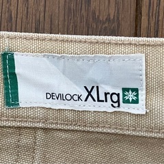 希少 XLARGE × DEVILOCK コラボ チノ地 パンツ (tanita) つくば
