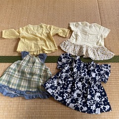 カーディガン　半袖セット　サイズ80の画像