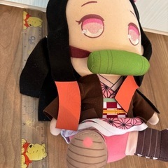 禰󠄀豆子ぬいぐるみの画像