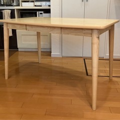 幅115cm ダイニングテーブルの画像