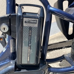 値下げしました‼️バッテリー2個付き　3人乗り電動アシスト自転車の画像