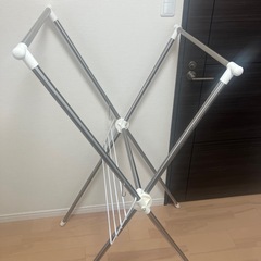 お取引中 ハンガーラック 洗濯物干し Ｘ型物干し の画像