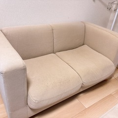 無印良品　2シーターソファ　