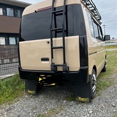 値下げエブリワゴン　リフトアップ車の画像