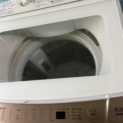 美品　洗濯機　8kg 2023年製の画像