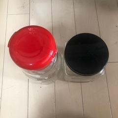 食品保存用瓶　まとめて2個　保存容器ガラス製の画像
