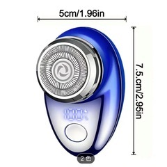 新品未使用　ミニ電気シェーバーの画像