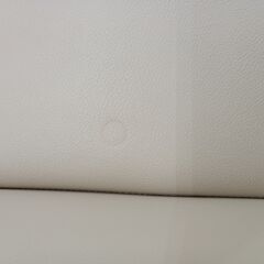 ★ジモティ割あり★  ソファー ホワイトベージュ H86×D89×W86 クリーニング済み MT4185の画像