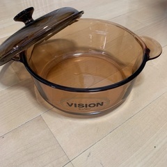 VISION 鍋２つとフライパンの画像