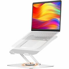 ノートパソコンスタンド 360回転式 pcスタンド 折り畳み可能