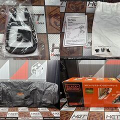 値下げしました！【中古】ブラックアンドデッカー BLACK+DECKER GWC36N ブロワー バッテリ×2・充電器付きの画像