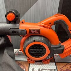 値下げしました！【中古】ブラックアンドデッカー BLACK+DECKER GWC36N ブロワー バッテリ×2・充電器付きの画像
