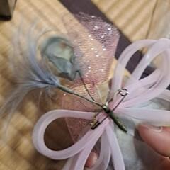 おしゃれなコサージュの画像