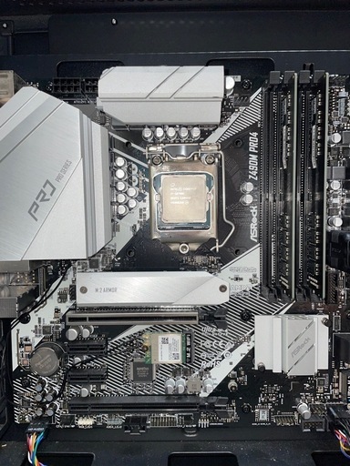 intel corei7-10700K ASRock マザボZ490M Pro4