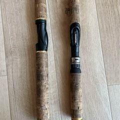 釣竿 2本 SP60ML F4-62XS コルクの画像