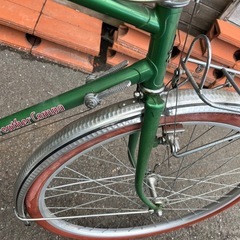 昭和レトロフジ自転車、フジロードマン、フジフェザーコンポ、フジ自転車アルミフェンダーの画像