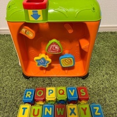 Vtech　バイリンガル楽しさMAX！究極のABCビッグキューブの画像