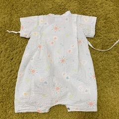 夏生まれの赤ちゃん浴衣の画像