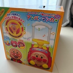 【新品】【未使用】アンパンマンカー メロディ付きの画像