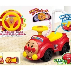 【新品】【未使用】アンパンマンカー メロディ付きの画像