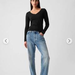 Gap　ギャップ　Vネック　メリノウール　エクストラファイン　ニ...