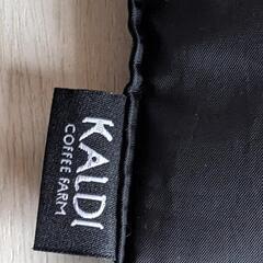 ★★KALDIエコバッグ(ブラック)★美品★★の画像