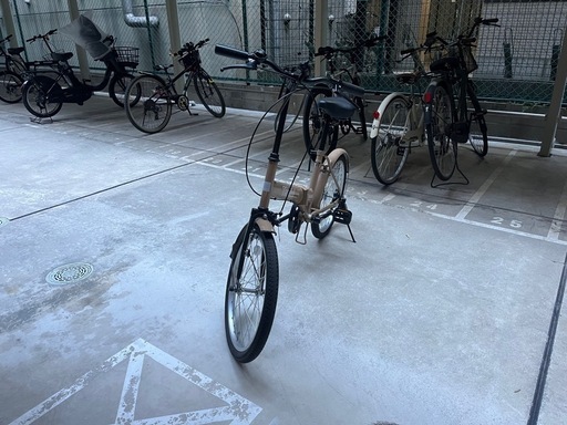 美品:折りたたみ自転車