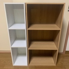 無料 カラーボックス(2個)