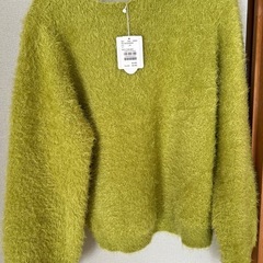 【新品】ランタンスリーブシャギープルオーバー