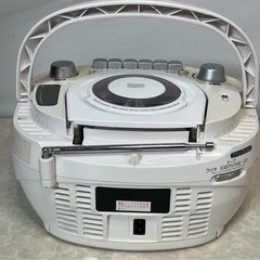AudioComm ラジカセ CDプレーヤー　　RCD-570K-Wの画像