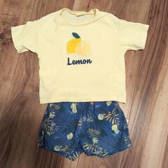 80cm BREEZE　Tシャツハーフパンツ　セット