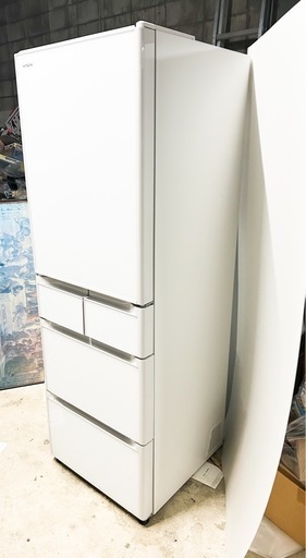 【タイムセール】2020年製HITACHI 5ドア冷蔵庫R-S40K（XW）型