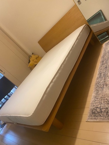 無印良品ダブルベッド
