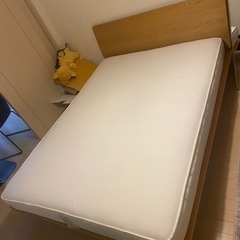 無印良品ダブルベッド (コハ) 成城学園前のベッド《ダブルベッド 無印良品ダブルベッド (コハ) 成城学園前のベッド《ダブルベッド