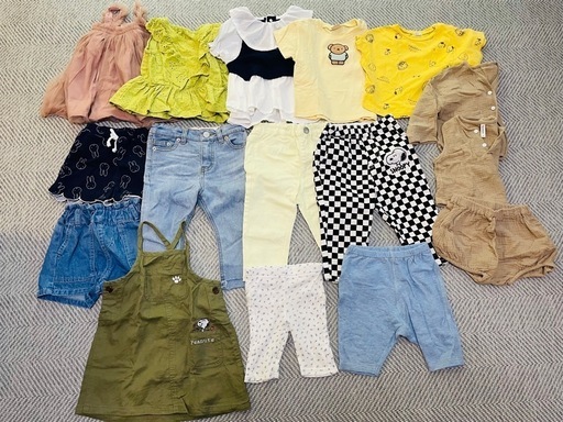 女の子80cm春夏服16点おまとめ (Chika) 平沼橋のベビー用品