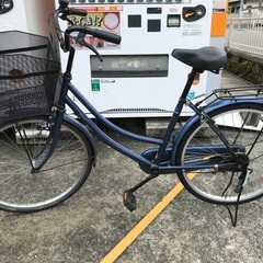 Quming/24インチシティサイクル/青/70301