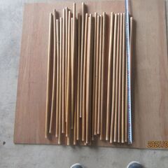 DIYに　丸い棒など