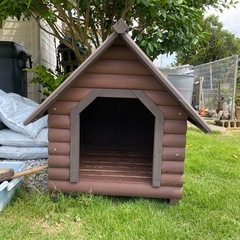犬小屋　ログハウス　